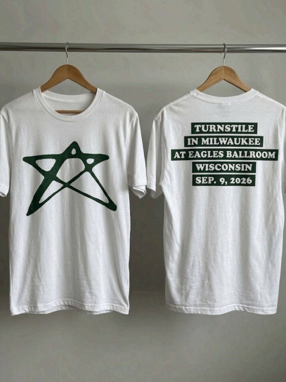 Turnstile Milwaukee WI 2026 Event T-Shirt Reprint